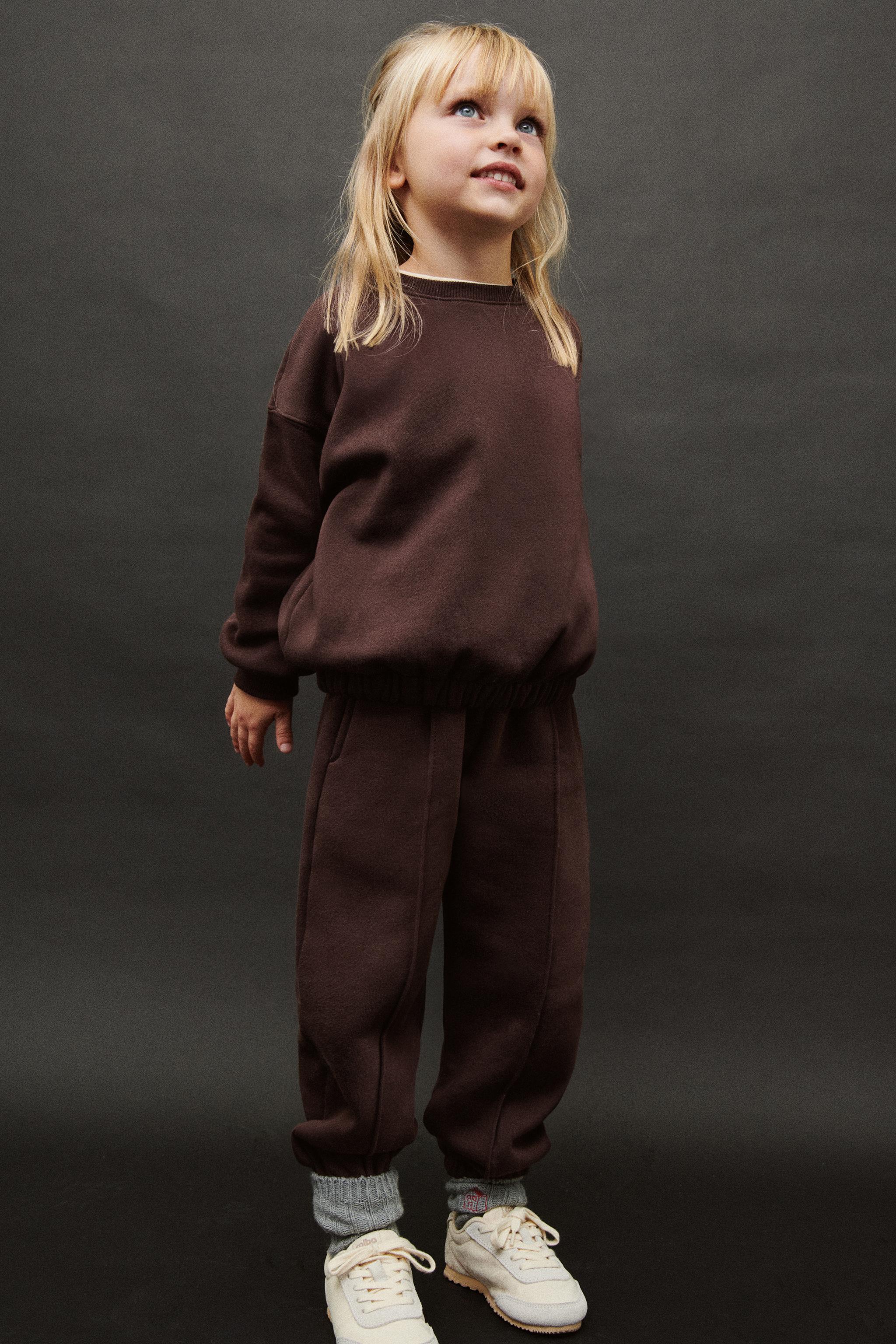 FLEECE-LINED BALLOON PANTS