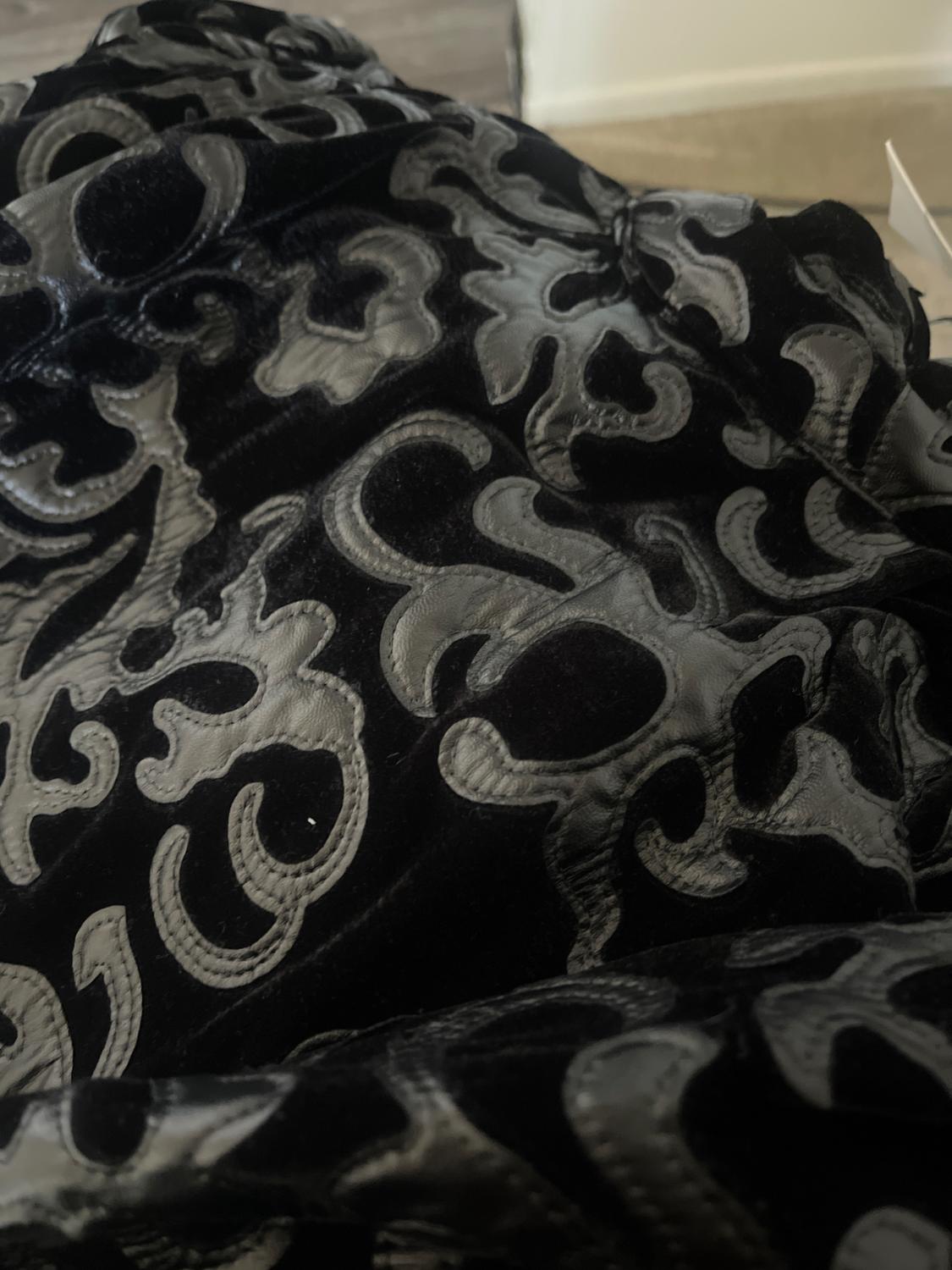 COMBINATION VELVET TOP - Image 3