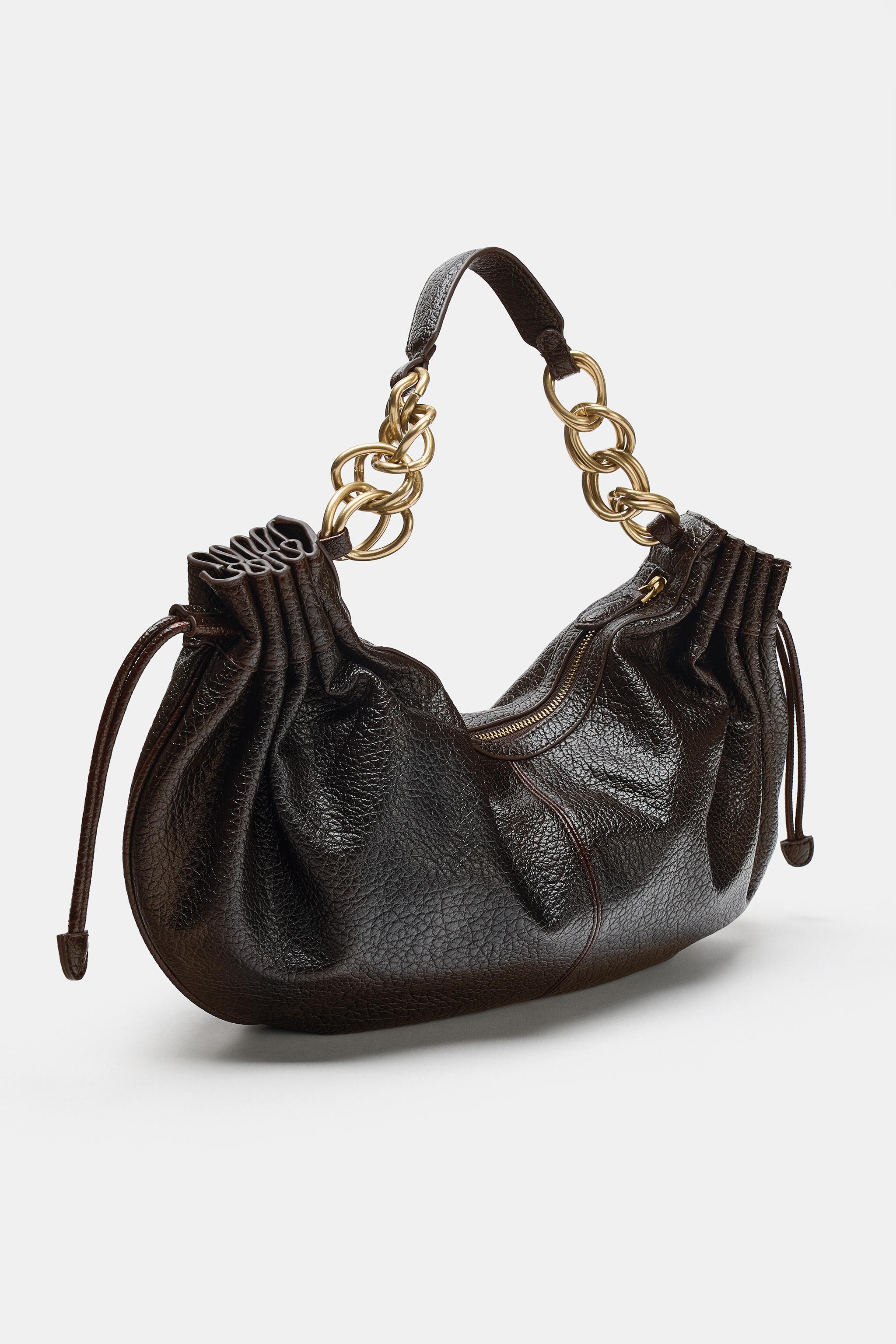 SAC PORTÉ ÉPAULE FRONCÉ