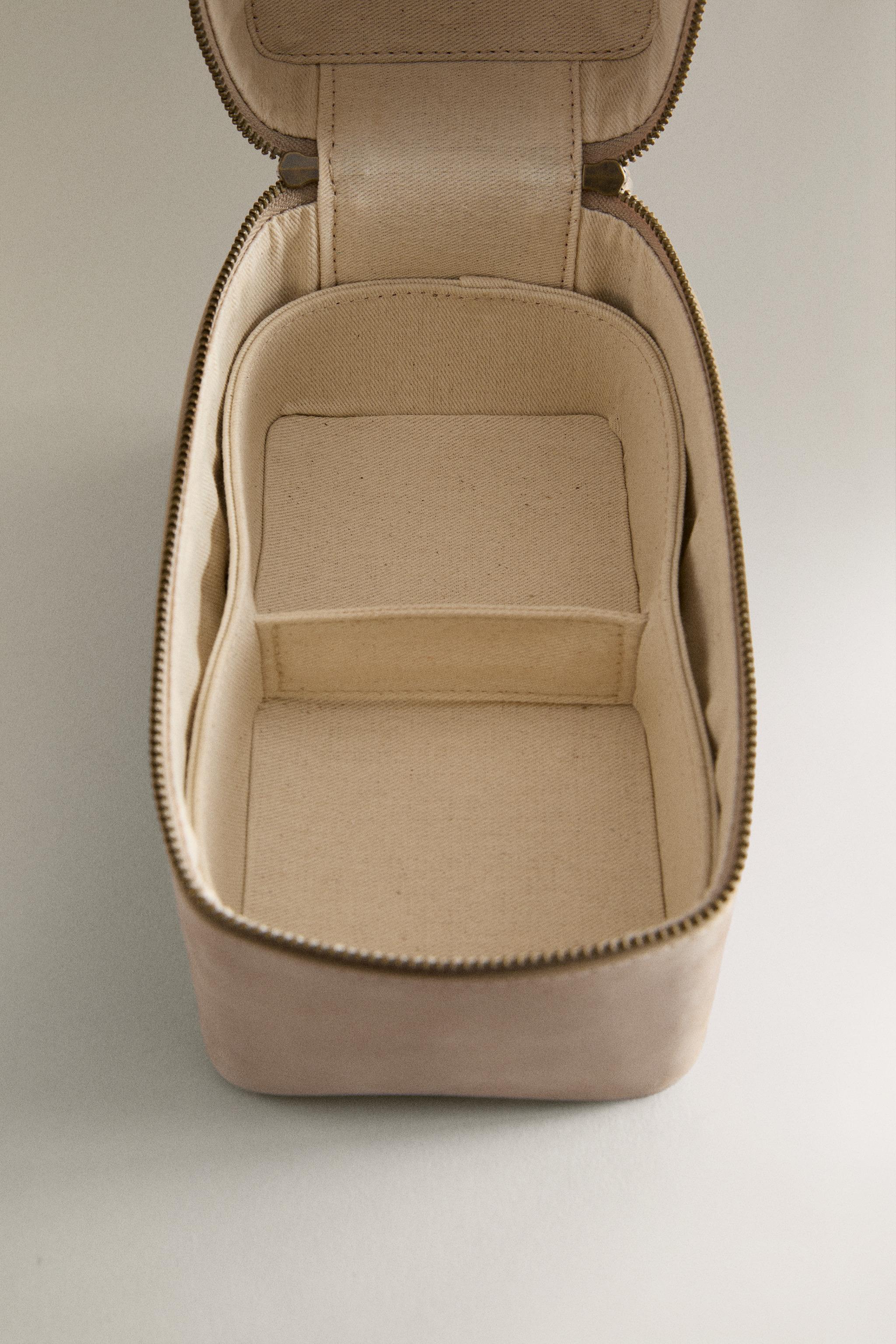TROUSSE DE TOILETTE BIJOUX CUIR