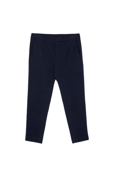 CROPPED FLANNEL PANTS