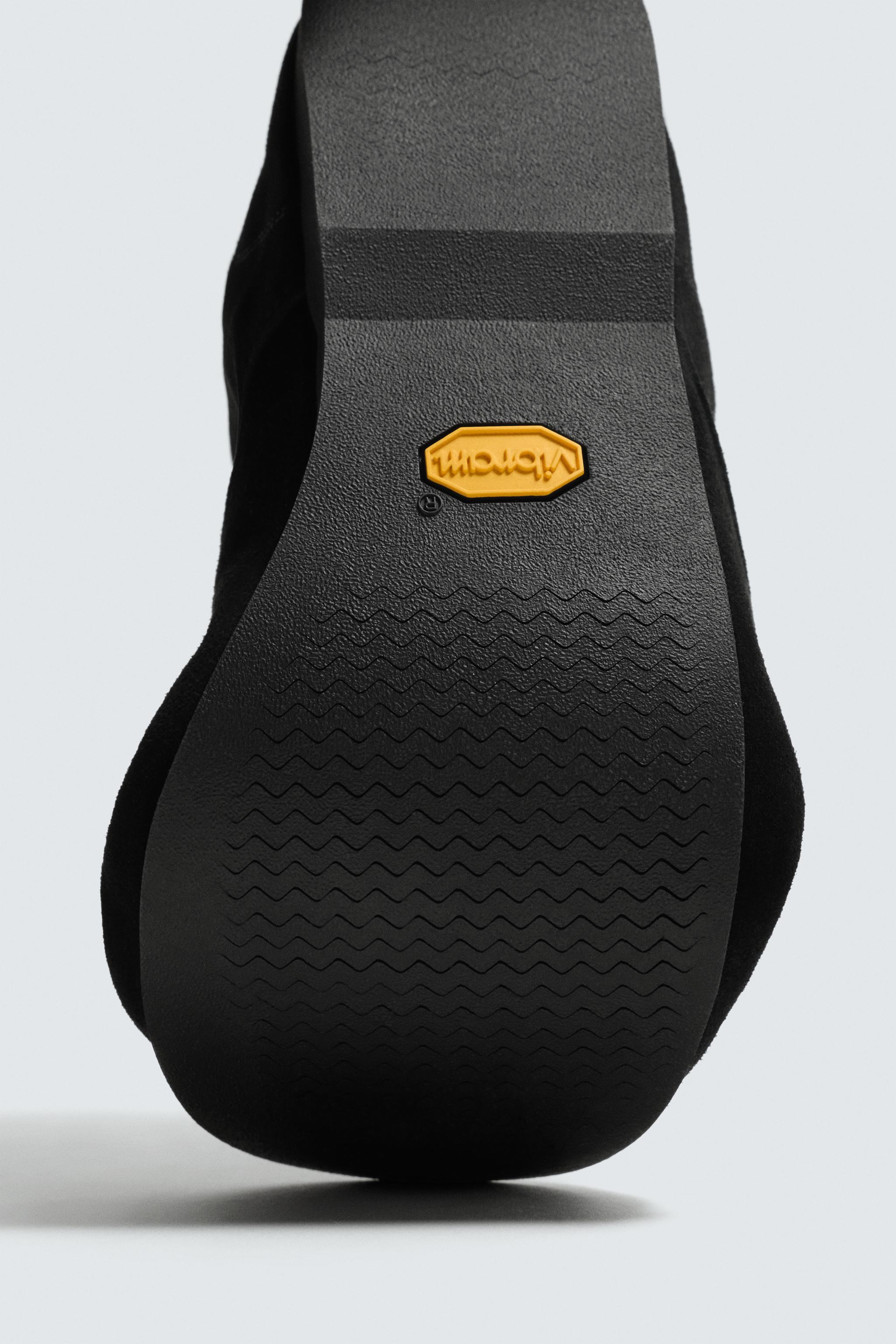 BOTTES EN CUIR À SEMELLES VIBRAM® AARON LEVINE X ZARA