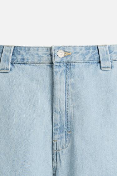 DENIM SHORTS - Sky blue by Zara - Image 7