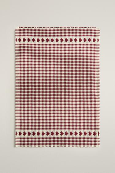 CHRISTMAS HEARTS PLACEMAT (PACK OF 2) - Червоний Zara