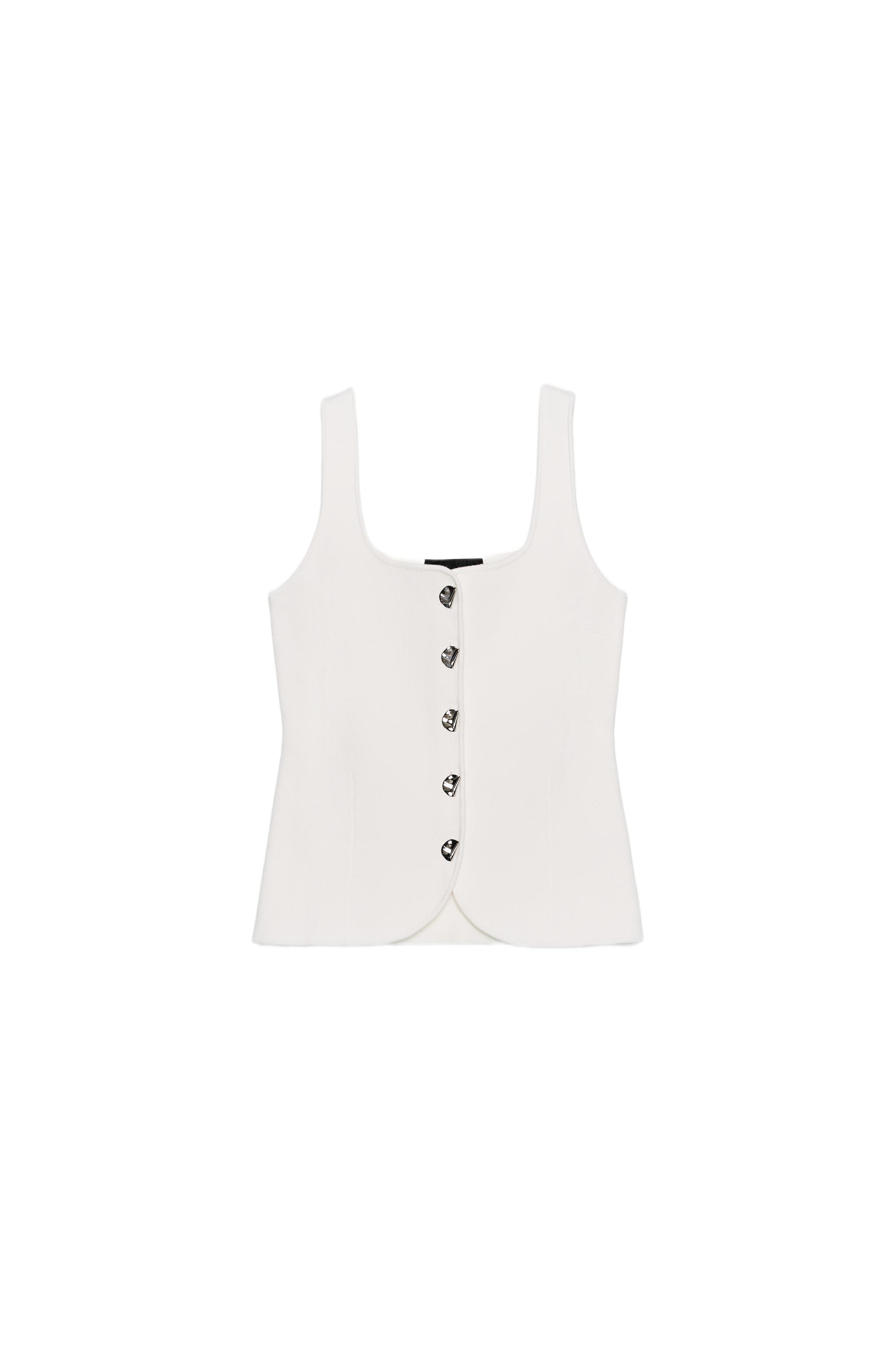 Loro ★★ ② 25070250000910 Backknot Sleeveless Tee  レディース グレー FREE Loro/ローロ Backknot スリーブレス Tee | ノーブル(Noble) | マルイ