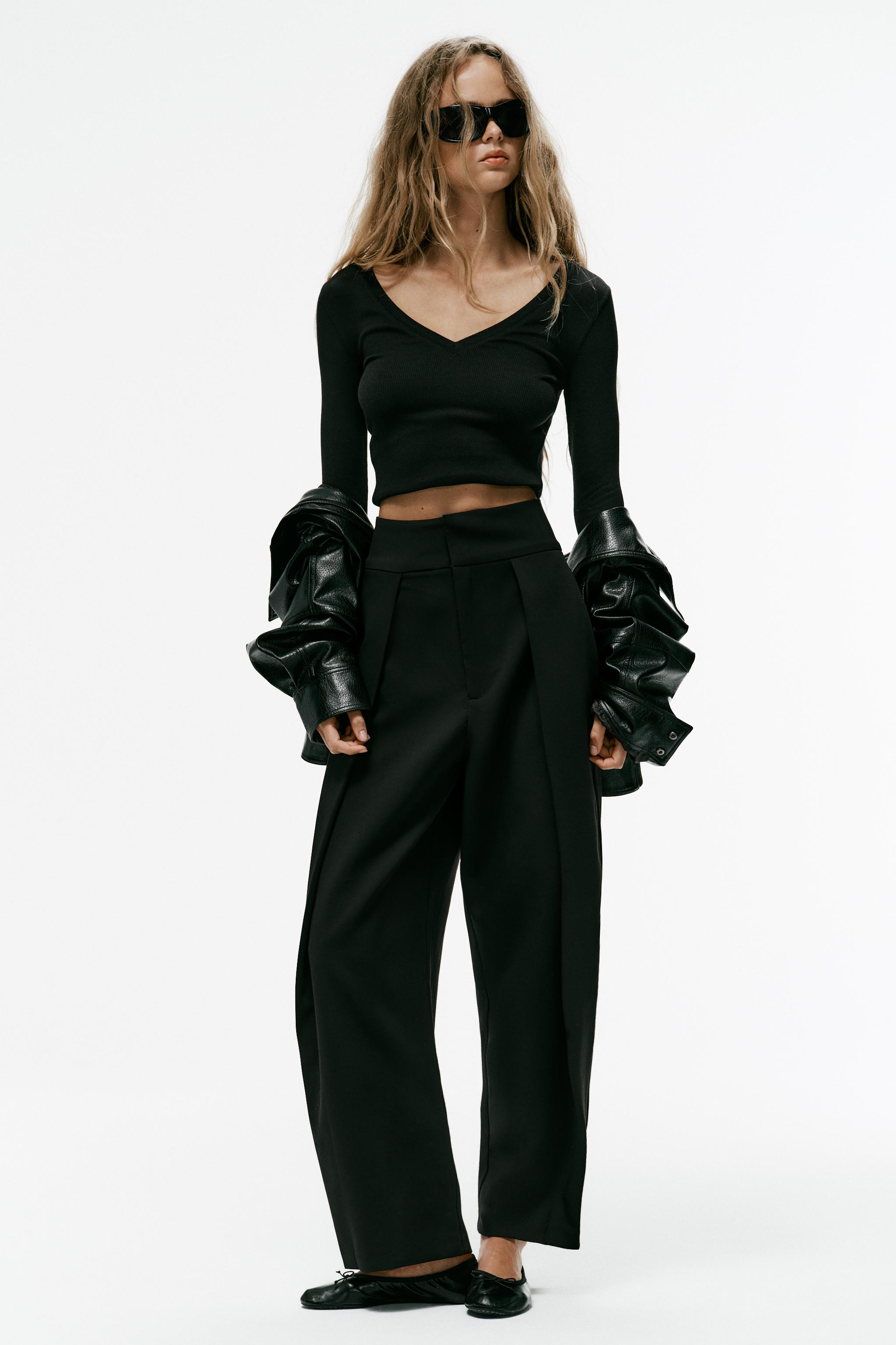 PLEATED BALLOON PANTS