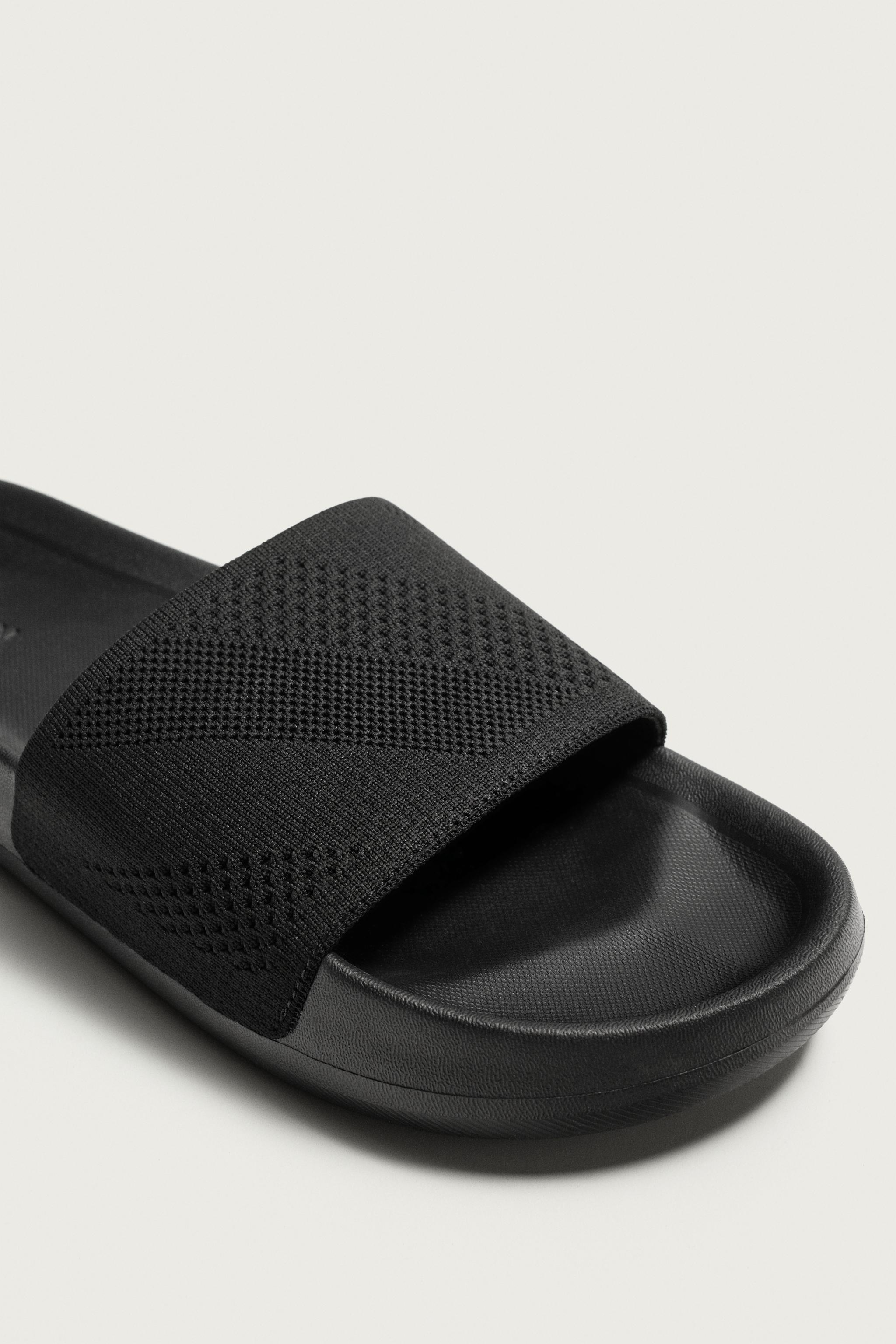Мужские сандалии Zara BATHROOM SANDALS — фото 6