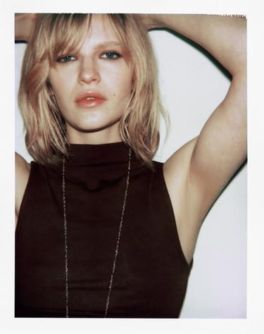 TOP ALGODÓN MODAL - Marrón de Zara