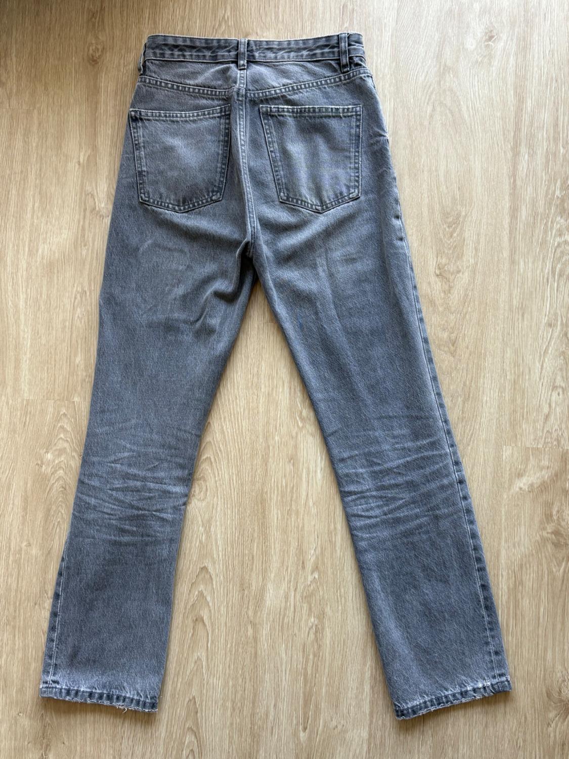HIGH-RISE STRAIGHT-FIT TRF JEANS - Image 4