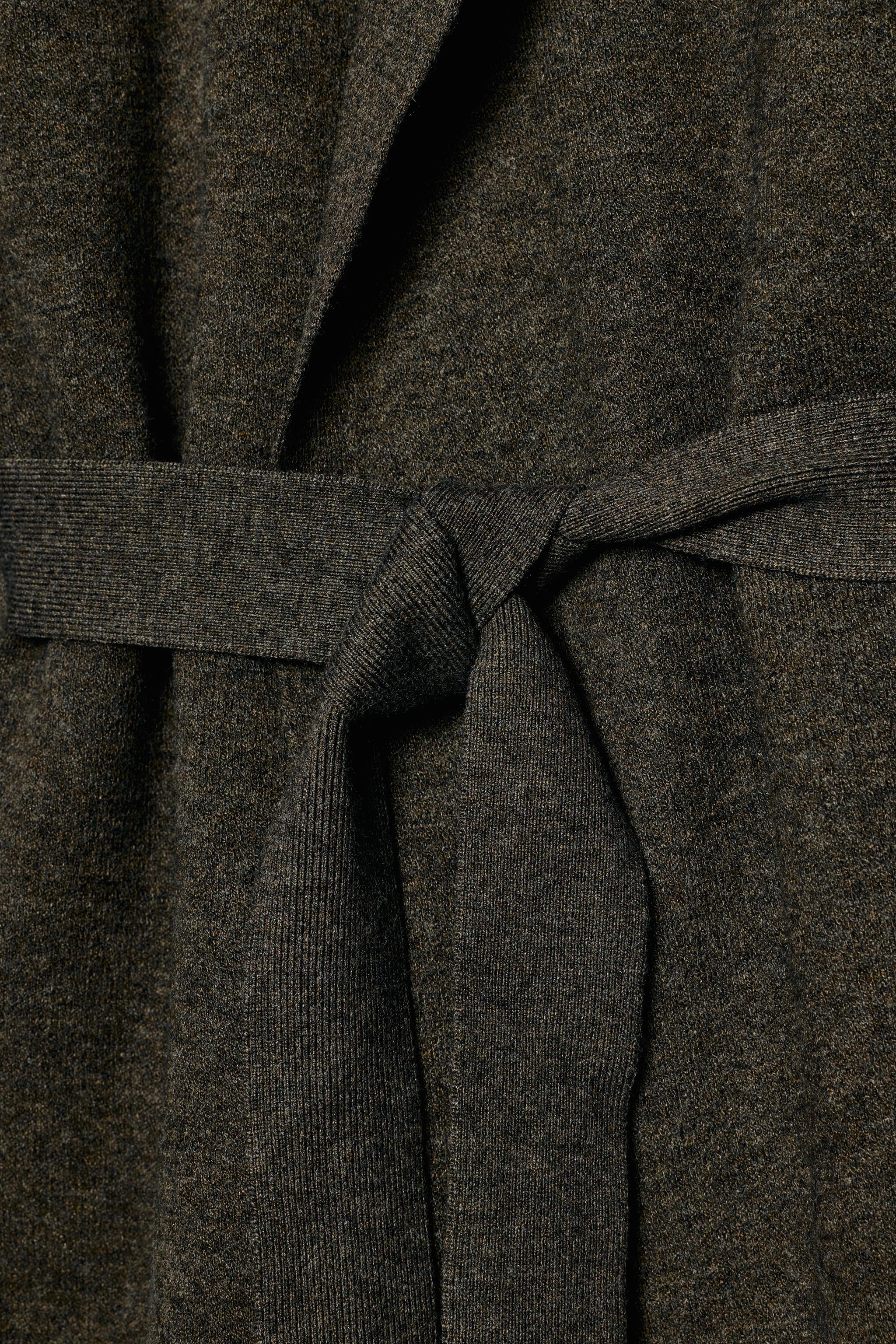 BELTED CARDIGAN