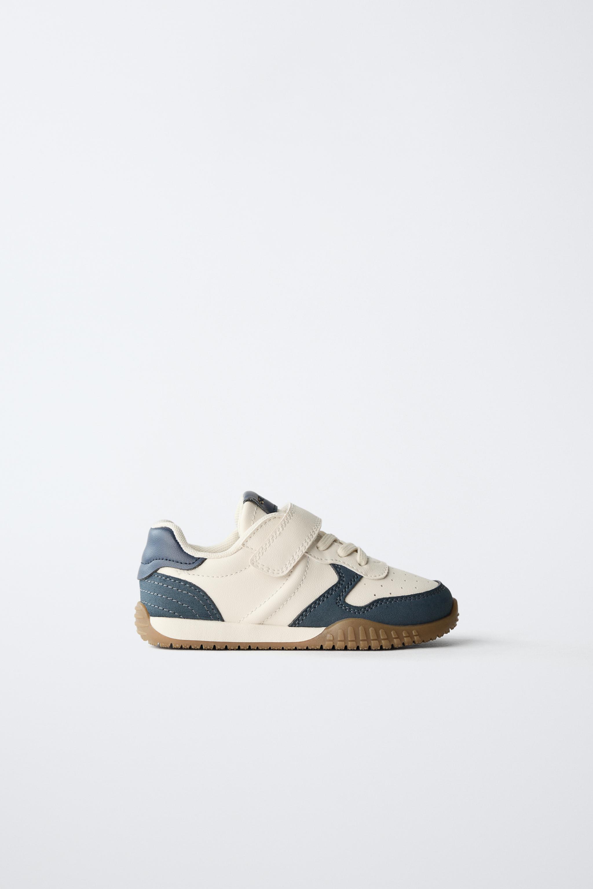 新品☆ZARA ザラ コンビ素材スニーカー 37. org.jpg