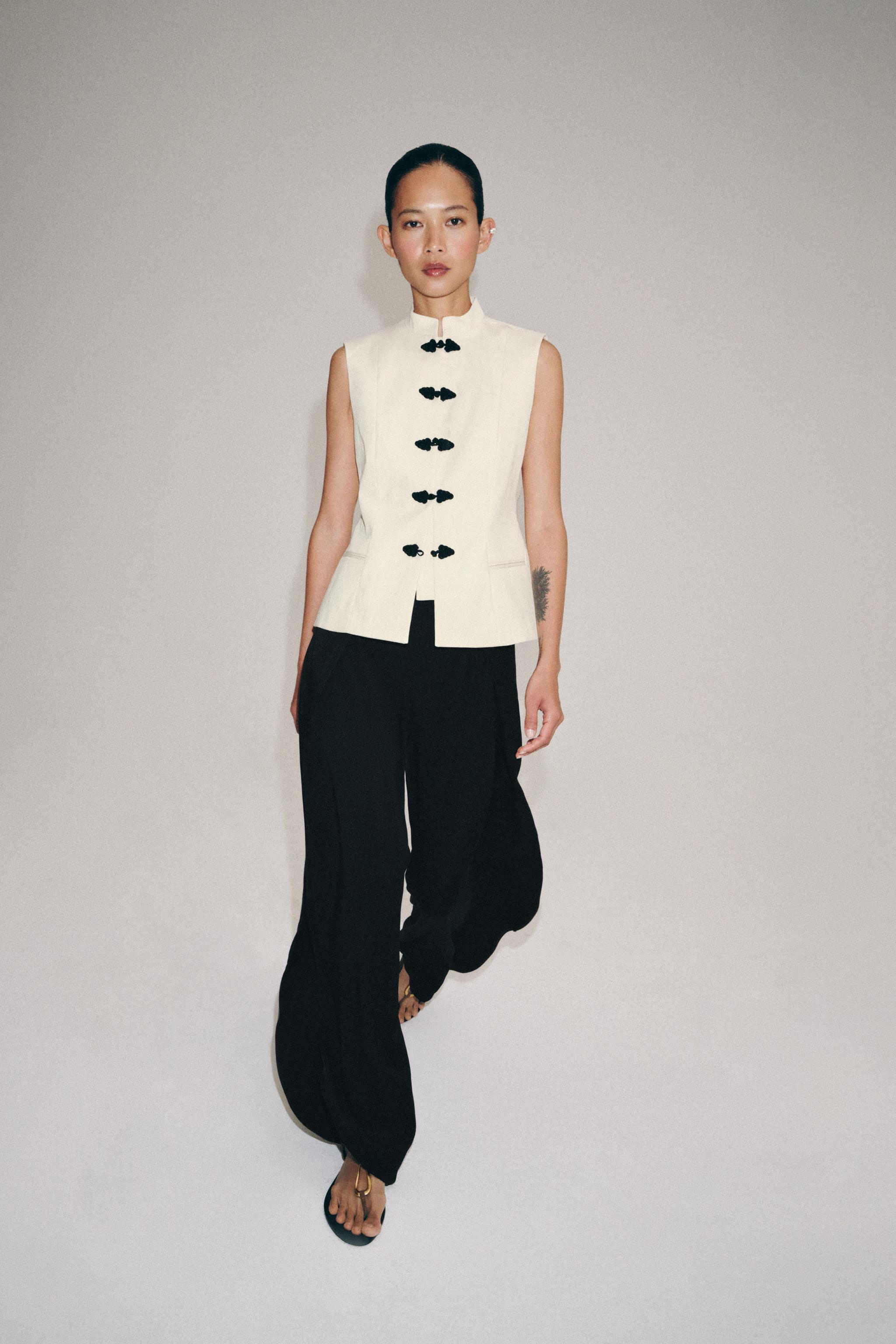 Женские жилеты Zara ZW COLLECTION TAILORED VEST