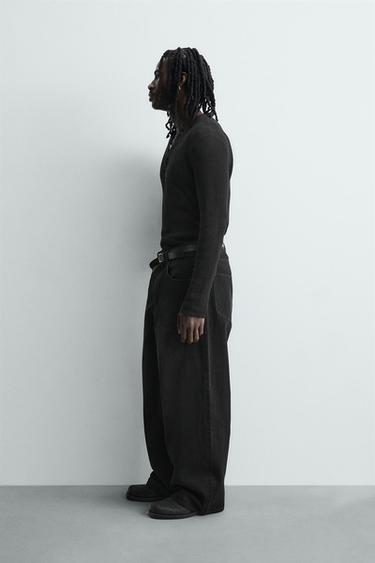 JEAN BAGGY FIT - Noir de Zara - Image 3