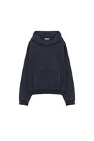 SOLUK GÖRÜNÜMLÜ KAPÜŞONLU SWEATSHIRT - Görsel 2