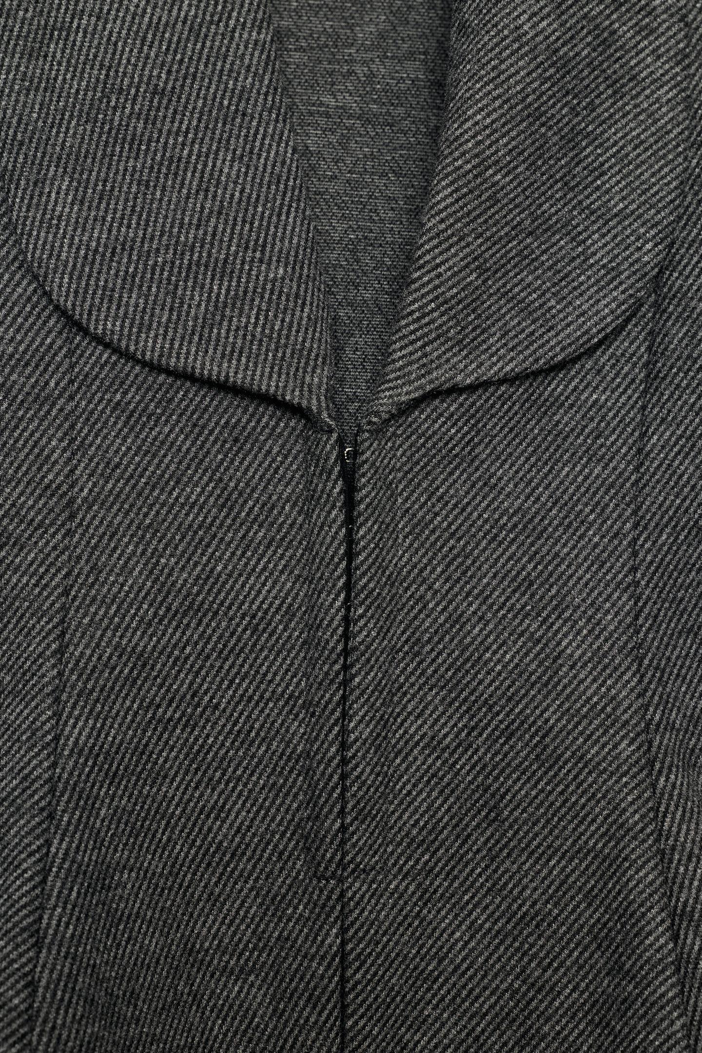 Женский жилет Zara Peplum Vest, цвет: Серый — фото 8