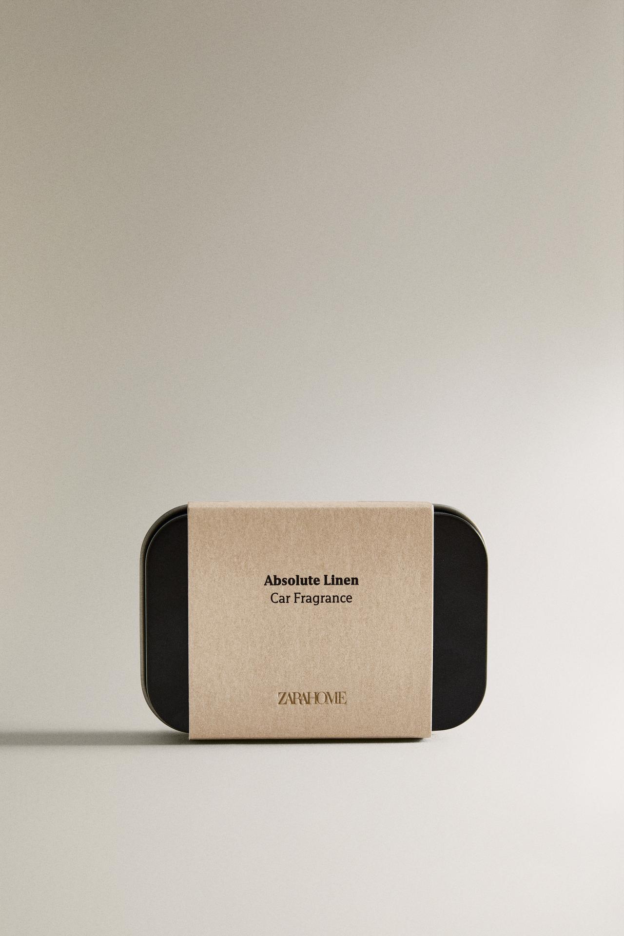 ABSOLUTE LINEN CAR AIR FRESHENER — Mustard