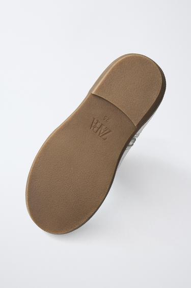 BOTTES MÉTALLISÉES BRODÉES - Argent de Zara - Image 6