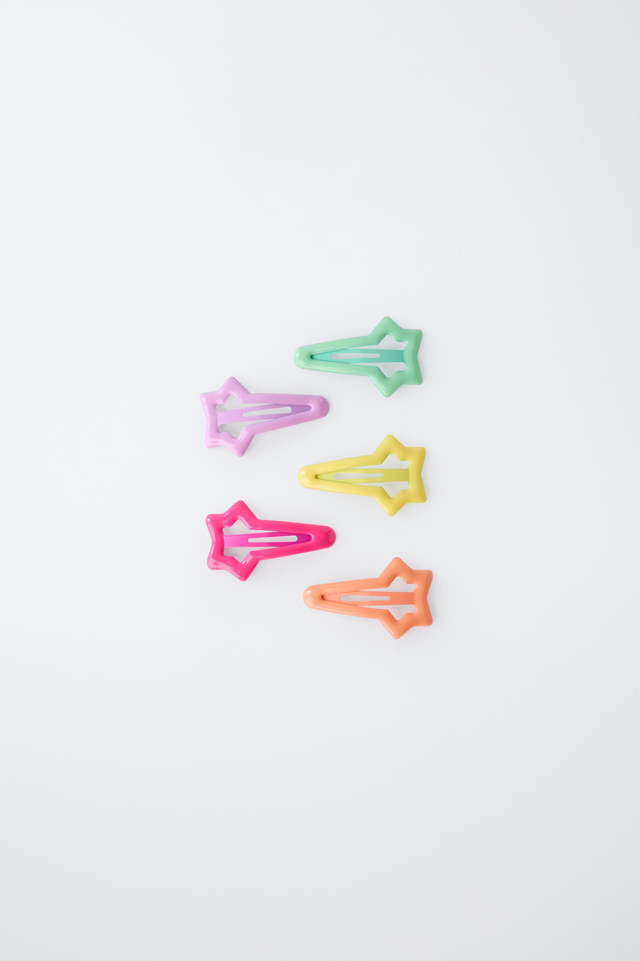Детские аксессуары Zara PACK OF FIVE STAR CLIPS