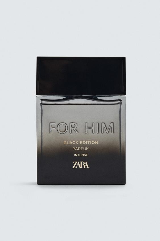 zara for him black edition intense