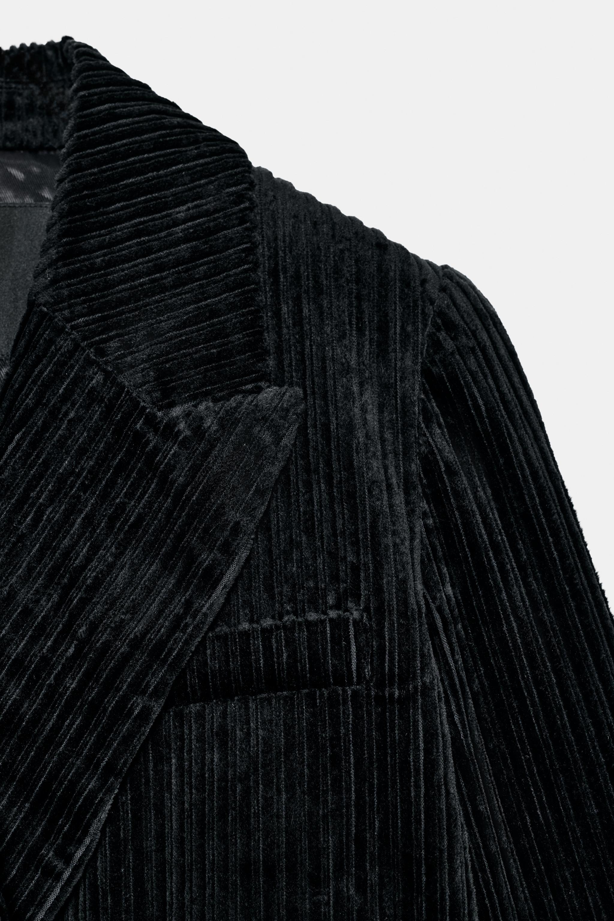 LONG CORDUROY COAT ZW COLLECTION LIMITED EDITION