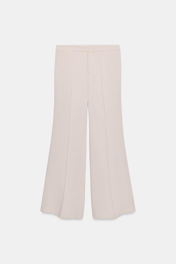 FLOWING TROUSERS - Sand by Zara - Image 0
