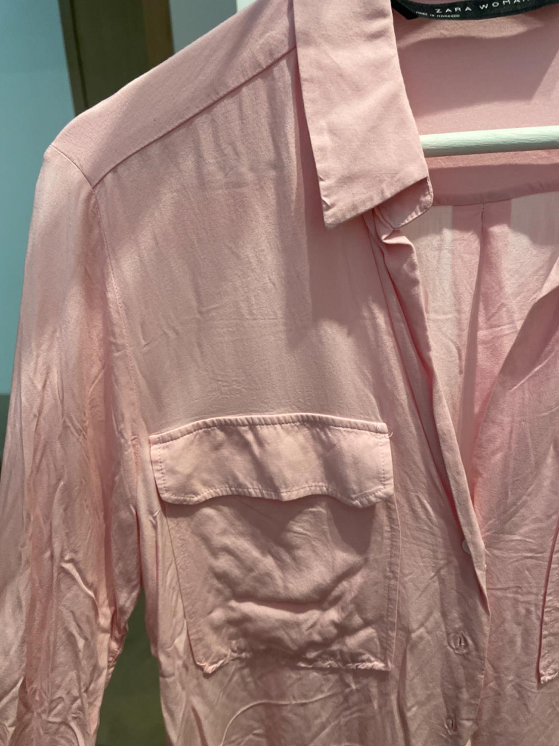 FLOWING BLOUSE WITH POCKETS - Image 3