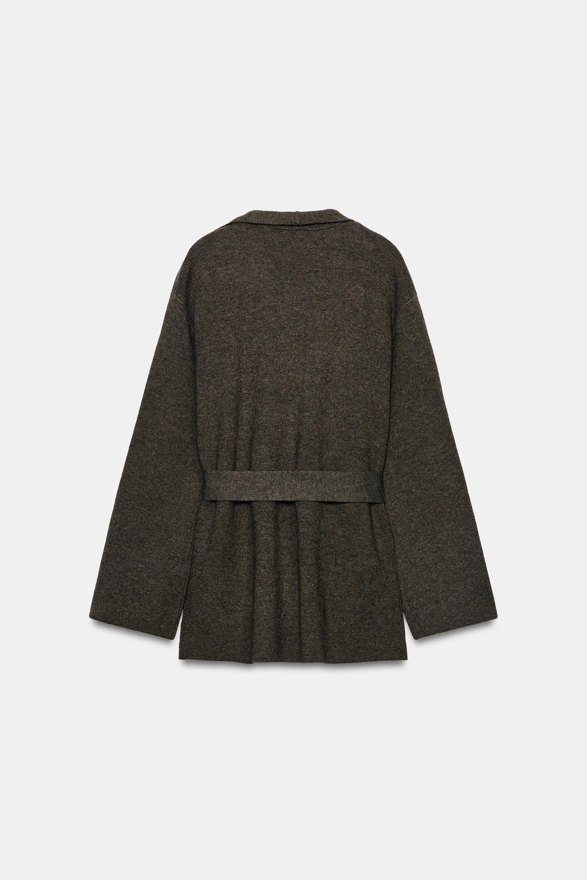 BELTED CARDIGAN