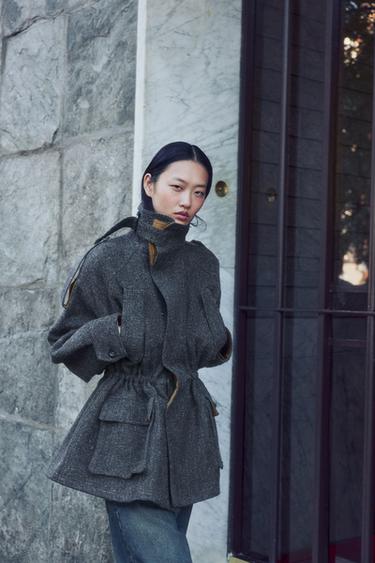 ZW COLLECTION COMBINED JACKET — Gray 2