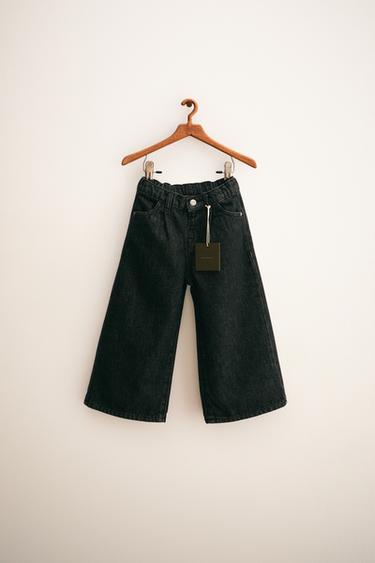 Zara ZARA TIMELESS - FARMERKE ŠIROKIH NOGAVICA – Crna – Slika 0