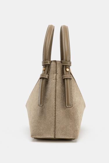 MINI SHOPPER SURPIQÛRE - SABLE/MARRON de Zara - Image 5