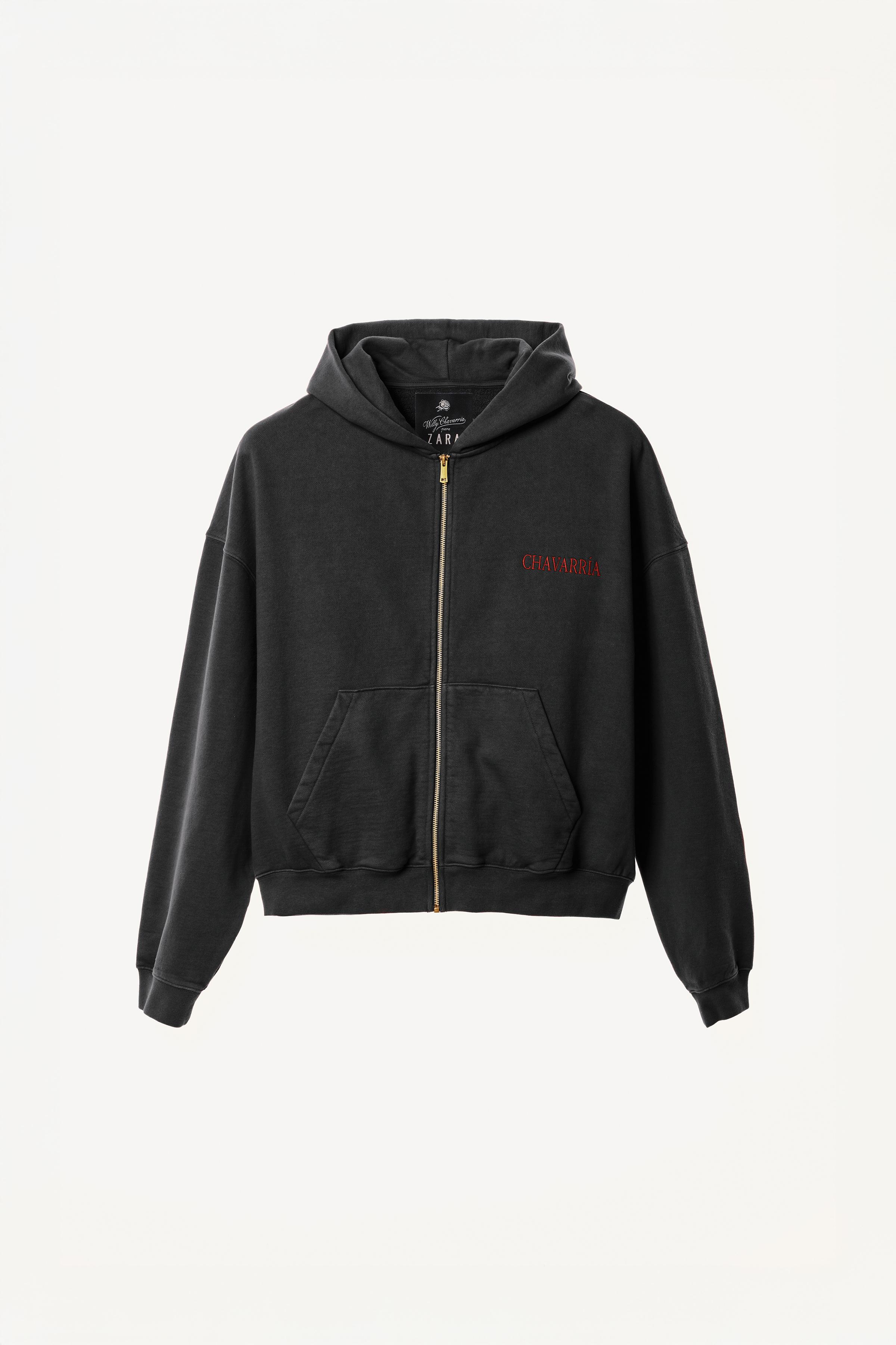 WILLY CHAVARRIA X ZARA RELAXED FIT HOODIE