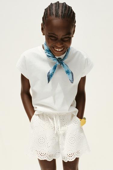 MASCADA ESTAMPADO FLORAL - Azul de Zara