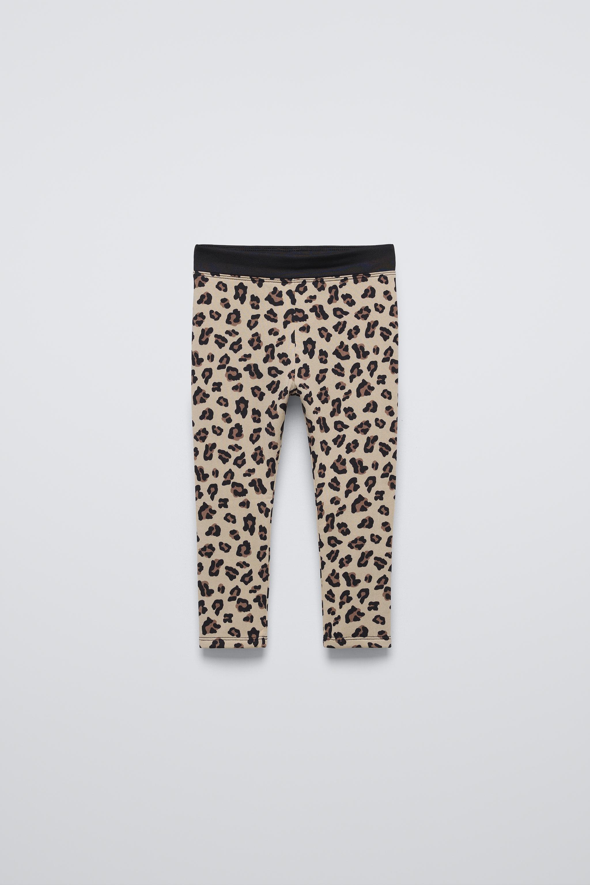 Leggings animal print zara on sale