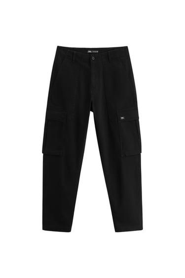 CROPPED CARGO TROUSERS