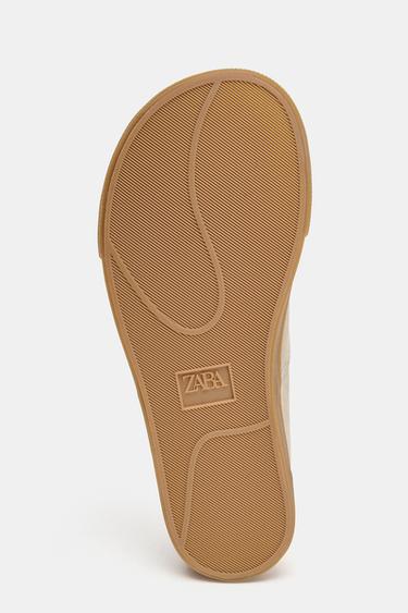 SUEDE BAREFOOT TRAINERS - Sand Brown by Zara - Image 6