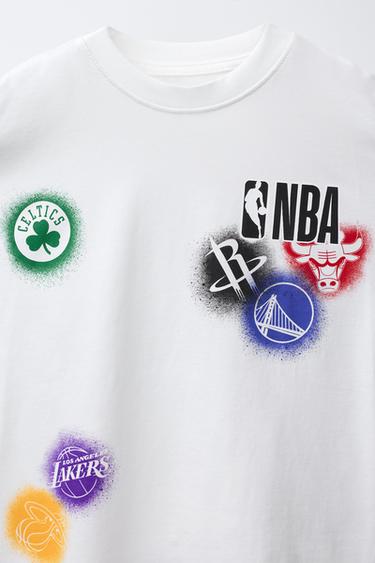 T-SHIRT ÉQUIPE NBA - Blanc de Zara - Image 2