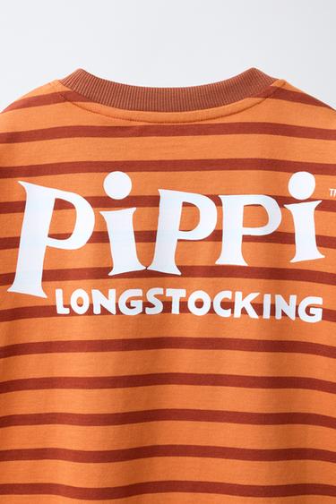 T-SHIRT À RAYURES FIFI BRINDACIER © ASTRID LINDGREN COMPANY - rayures de Zara - Image 3