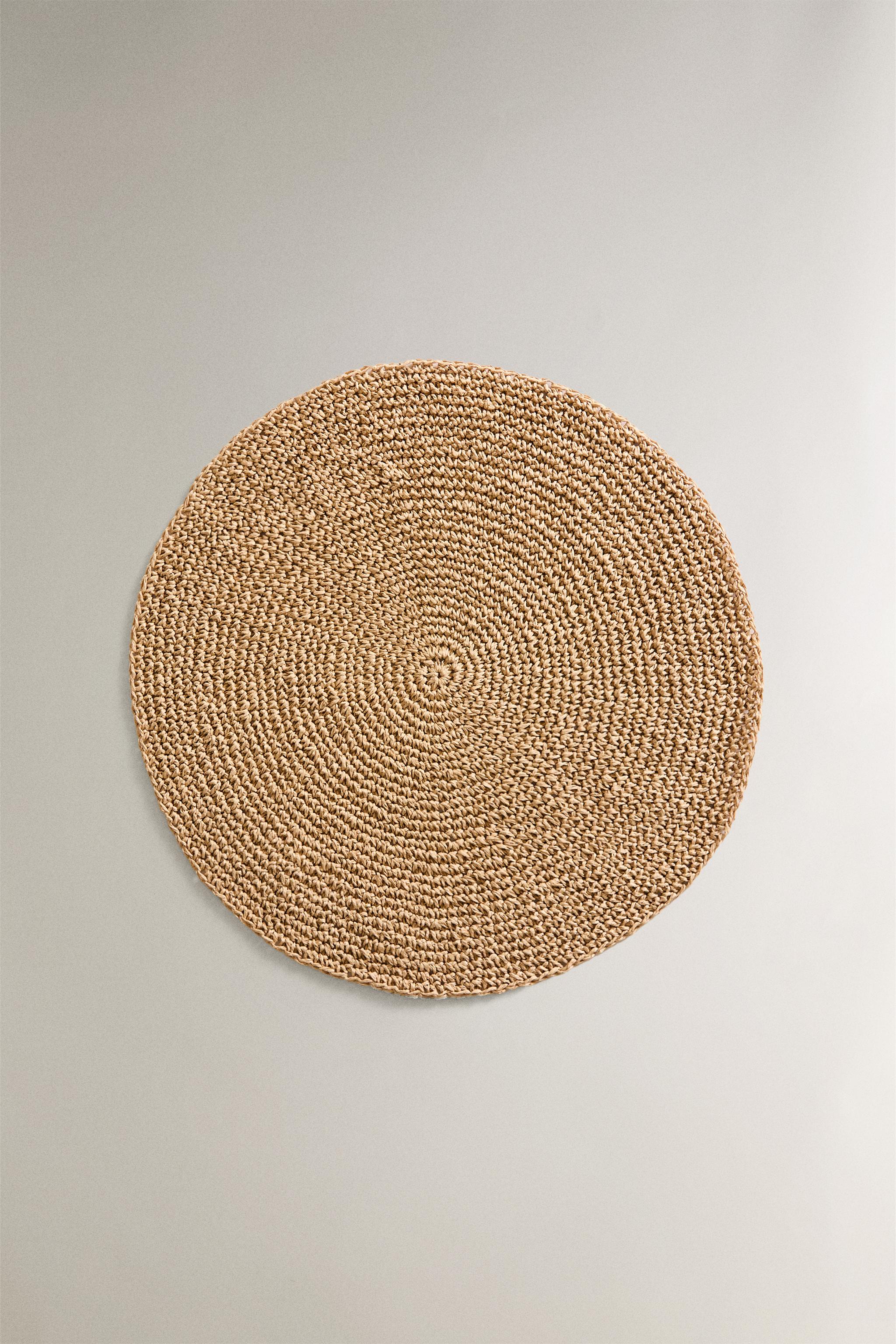 SET DE TABLE ROND EN PAPIER