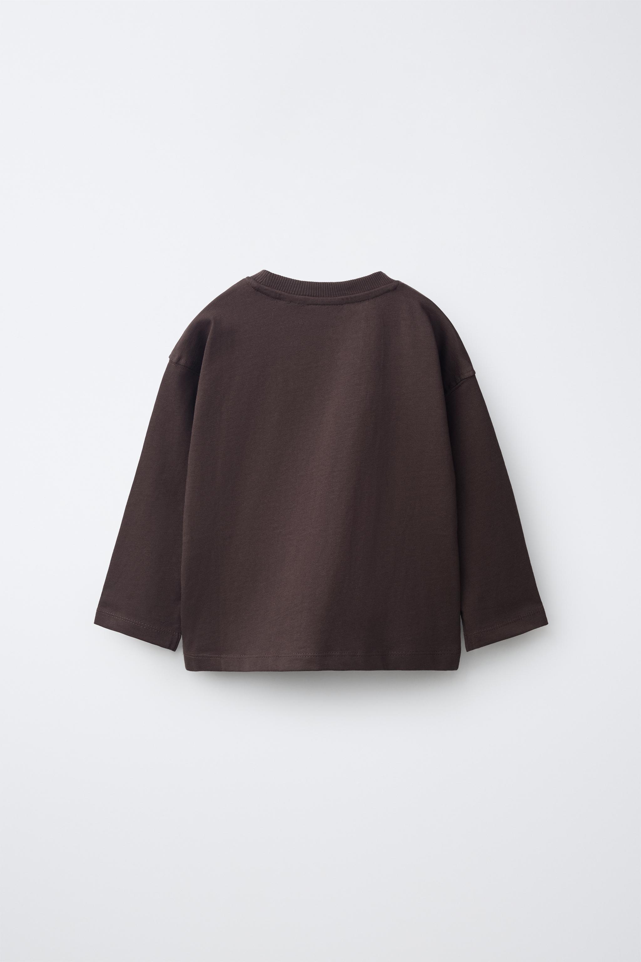 VEHICLE PRINT T-SHIRT — Brown