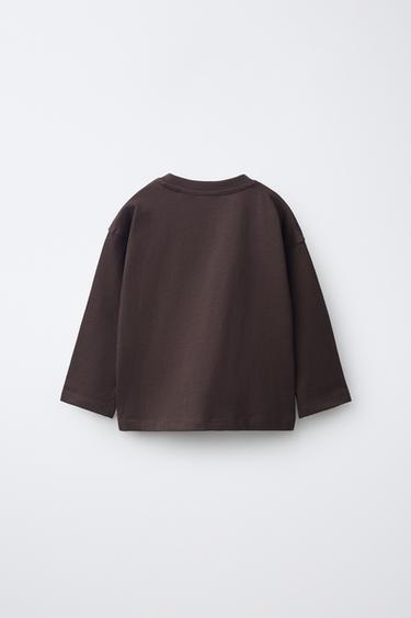 VEHICLE PRINT T-SHIRT — Brown 2