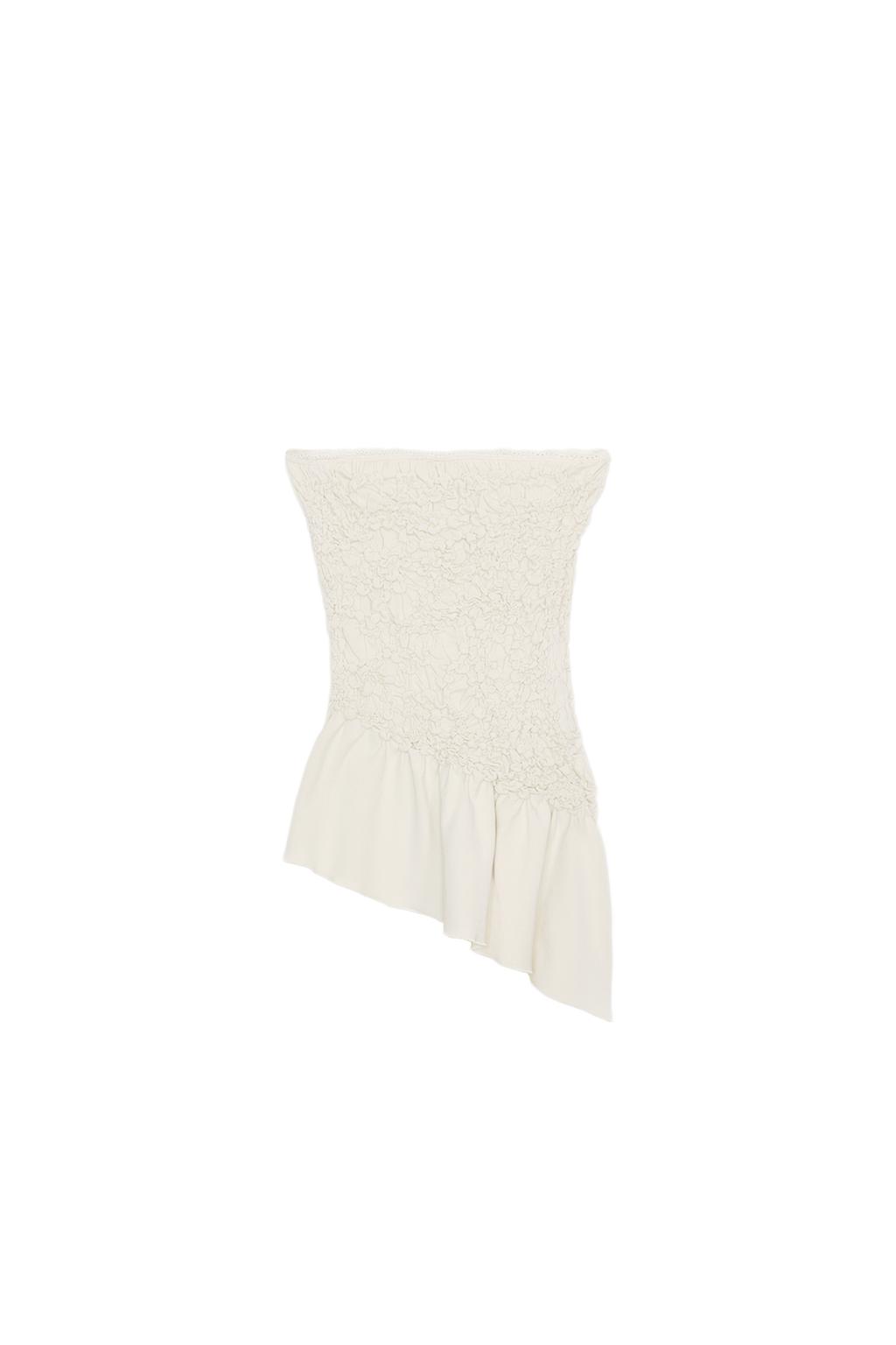 ASYMMETRIC BANDEAU TOP - image 4