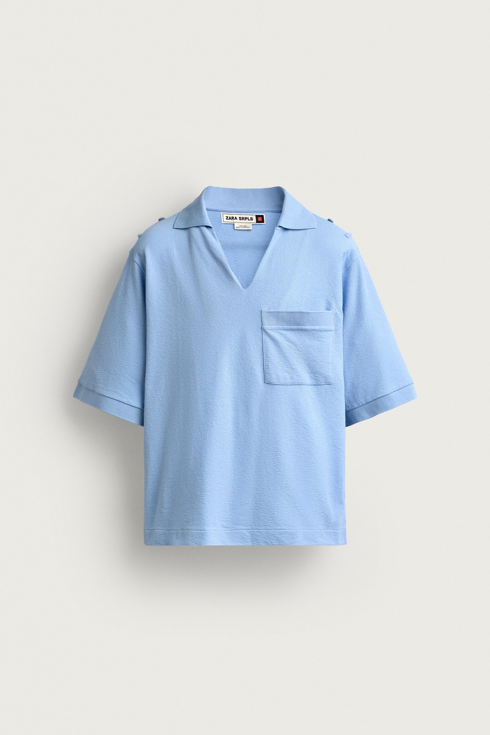 Zara Shrt Slv Trry PL görsel 5