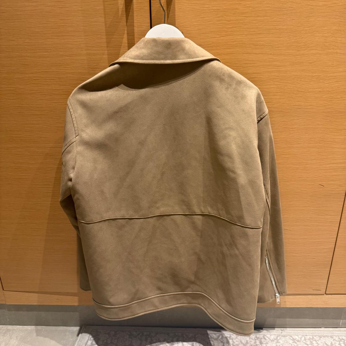 FAUX SUEDE BIKER JACKET - Image 2
