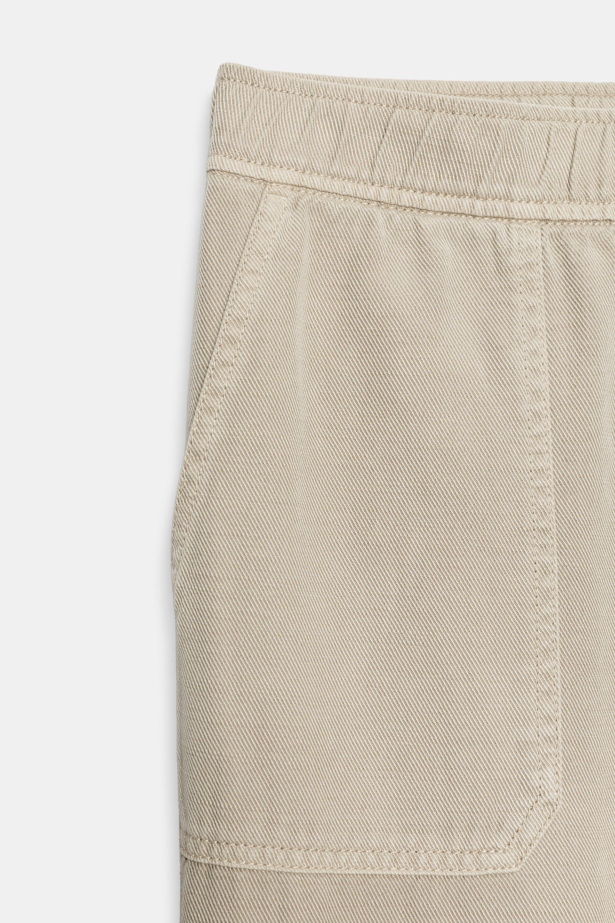 LASTİKLİ BEL PANTOLON - Görsel 8
