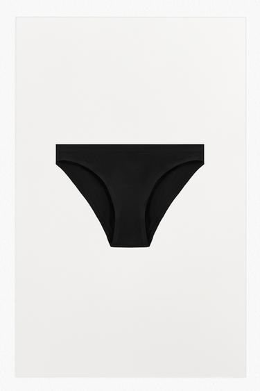 CULOTTE SEAMLESS - Noir de Zara