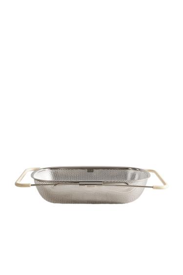 METAL COLANDER - Cream by Zara