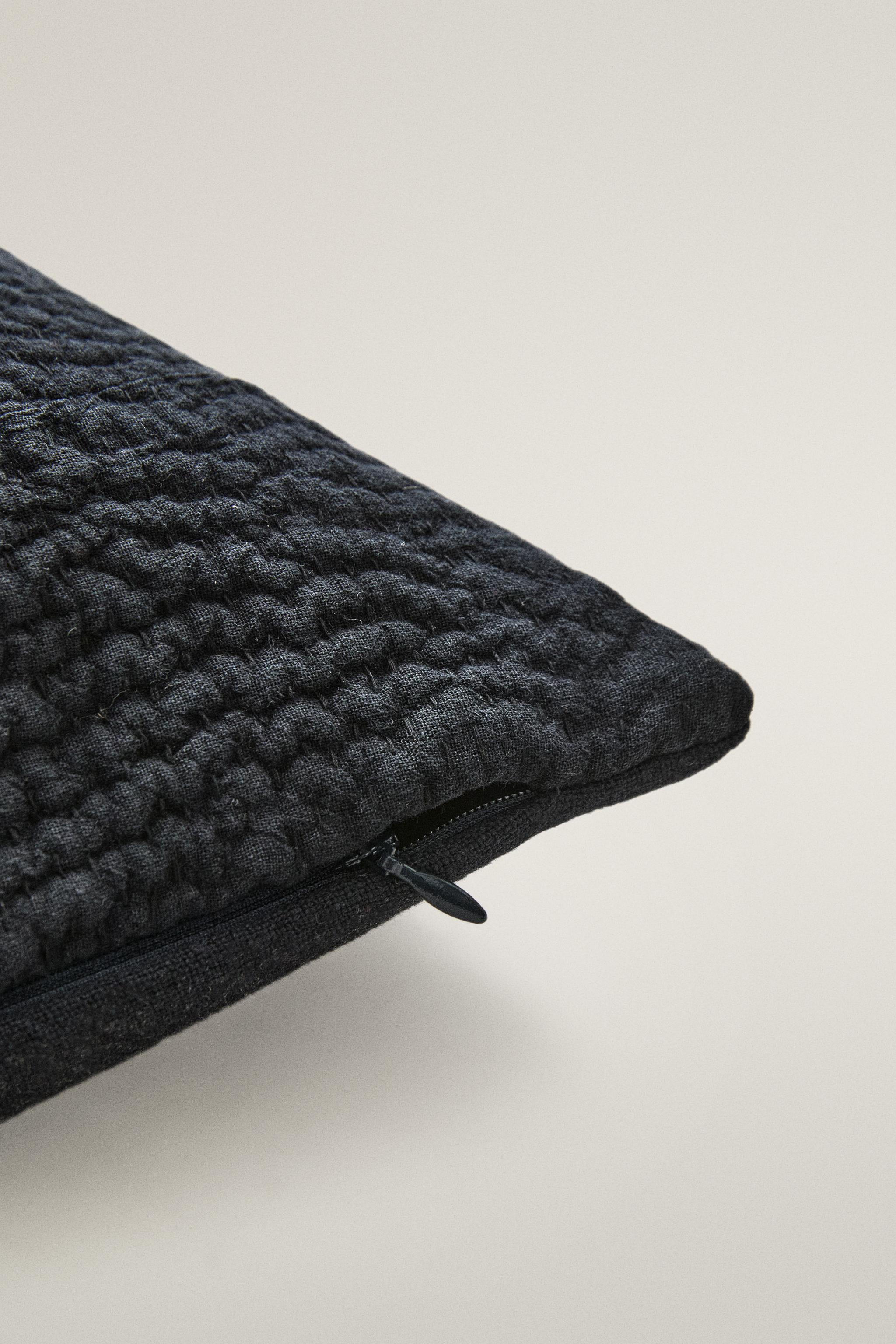 HOUSSE DE COUSSIN ÉDREDON FRONCÉE