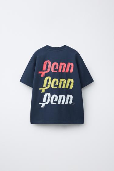 PENN © PRINTED T-SHIRT - Navy blue by Zara - Image 1