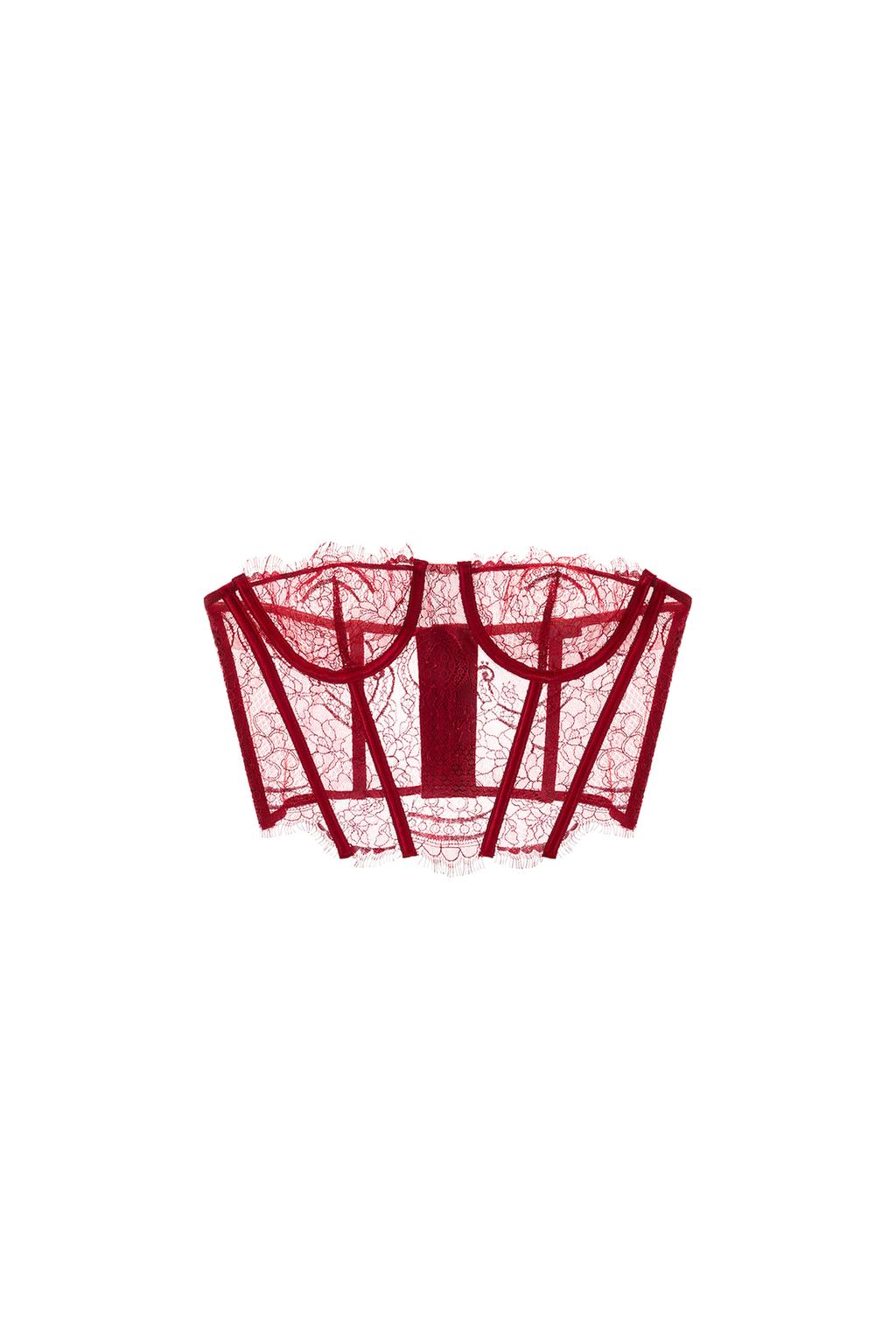LACE UNDERWIRE CORSET - image 3