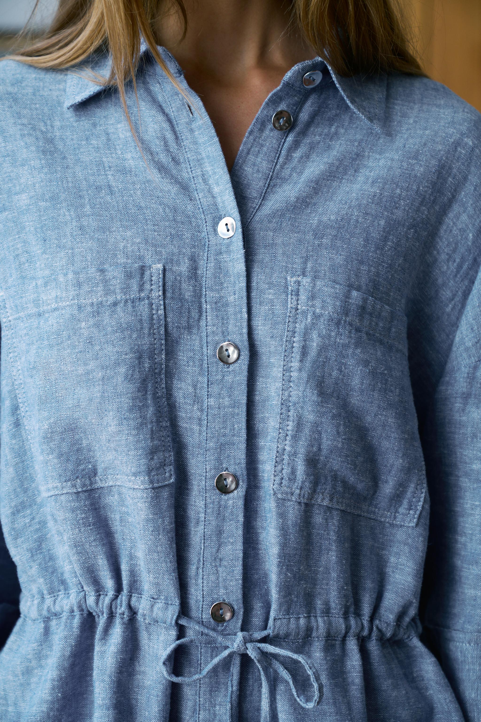 CHEMISE SAFARI AVEC LIN